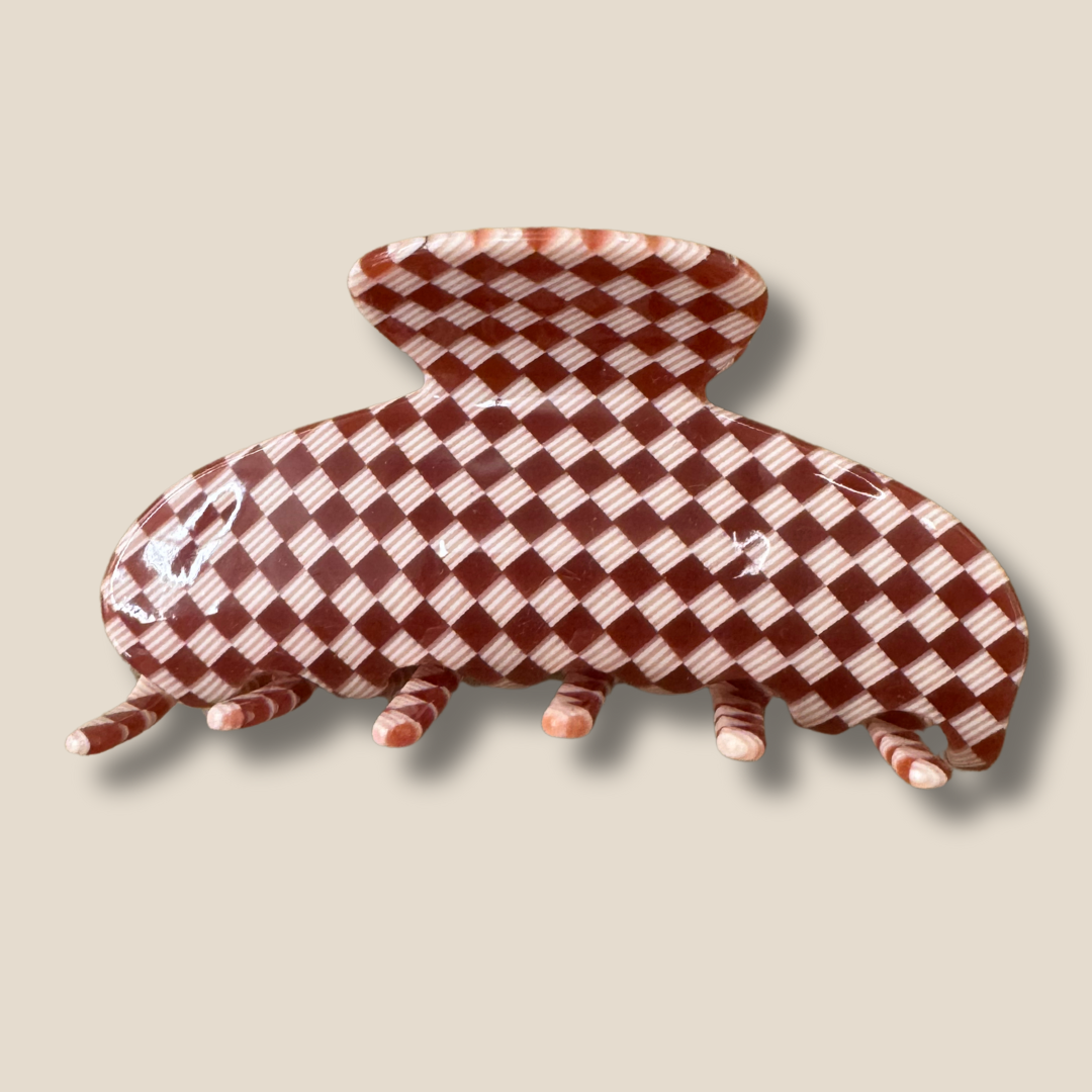 Merlot Checker Everyday Claw