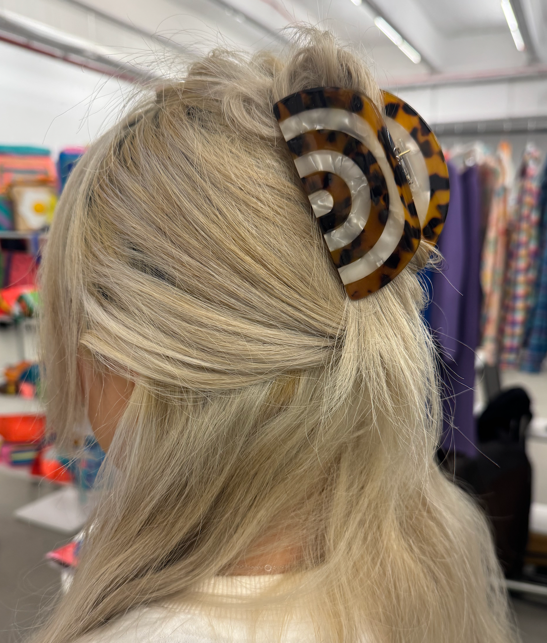 Classic Rainbow Hair Claw