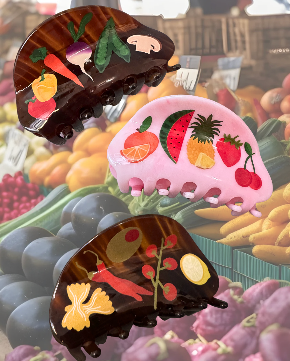 Pasta Dinner Hair Claw