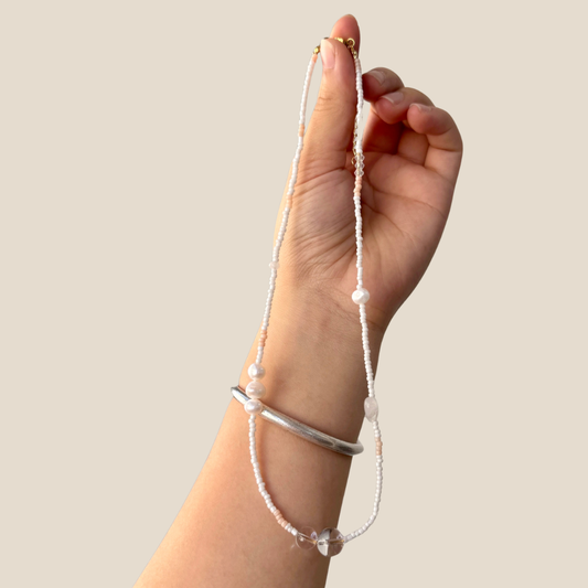 Daydream Necklace in White