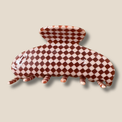Merlot Checker Everyday Claw