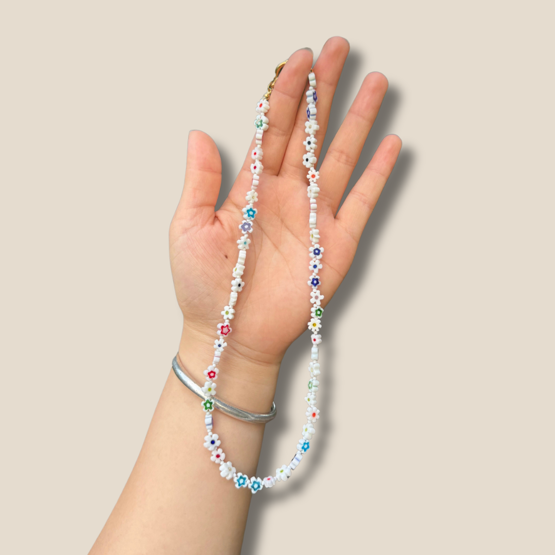 Multi Daisy Chain Necklace