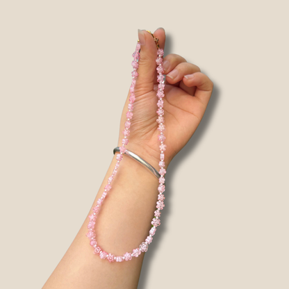 Peony Daisy Chain Necklace