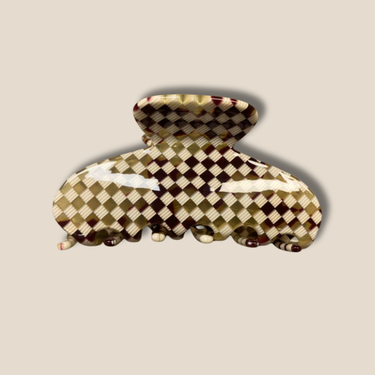 Tortoise Checker Everyday Claw